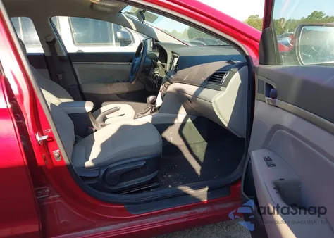 2018 Hyundai Elantra Sel from USA, damaged, VIN 5NPD84LF6JH245410